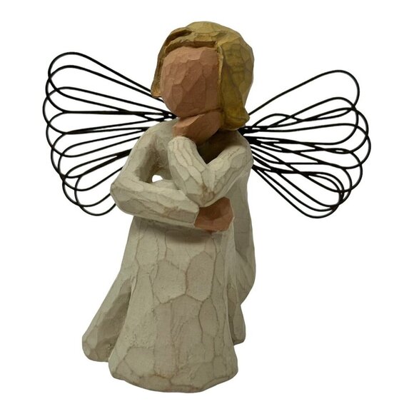 Willow Tree ANGEL OF PATIENCE Figurine 26035 Retired Vintage Collectible Statue - Picture 1 of 9